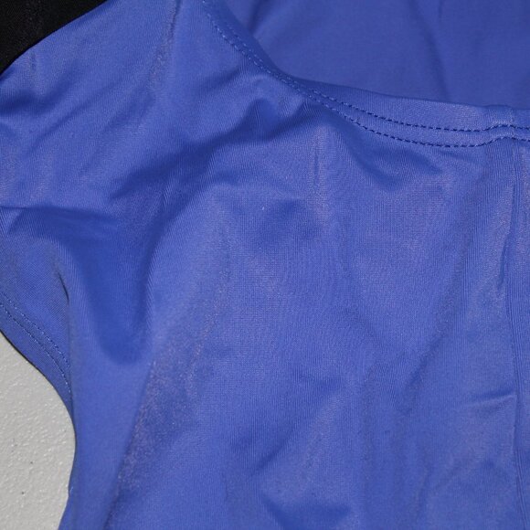 Blue & Black 1 Pcs Nike Swimsuit Size Small - Picture 7 of 9